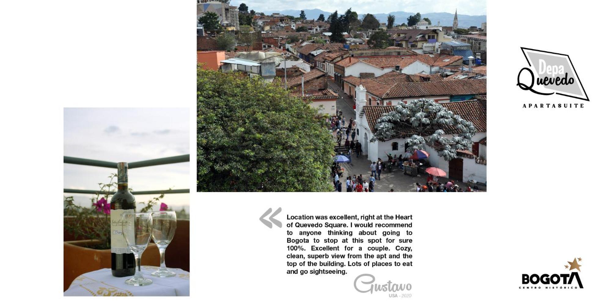 Depa Quevedo: Trendy Flat in Bogota's Historic Candelaria Exterior photo