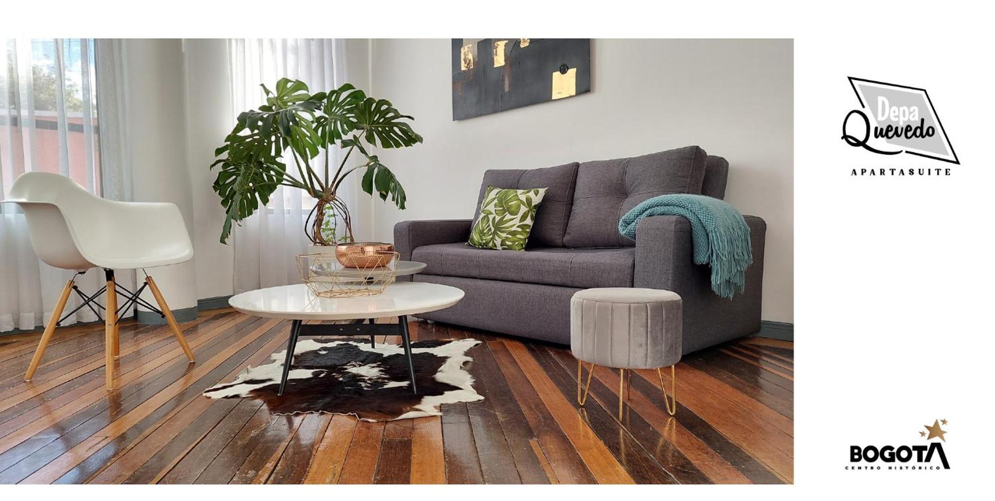 Depa Quevedo: Trendy Flat in Bogota's Historic Candelaria Exterior photo