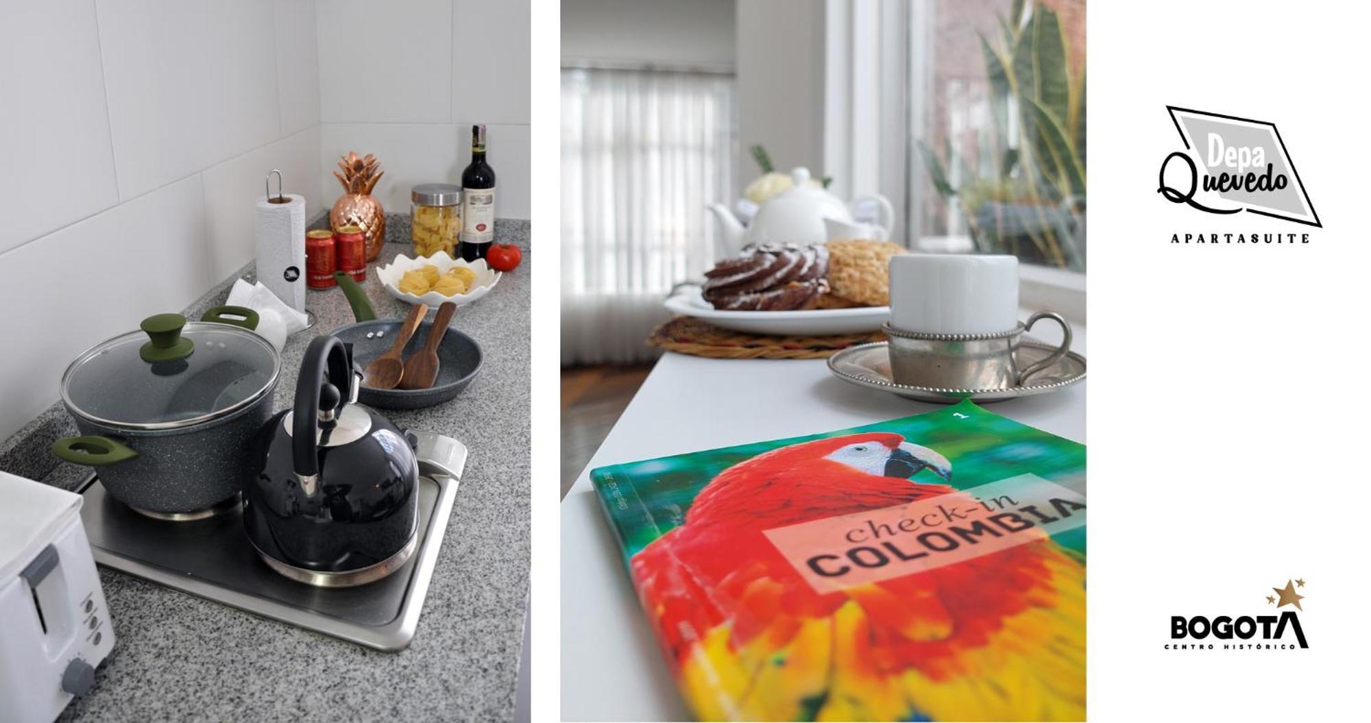 Depa Quevedo: Trendy Flat in Bogota's Historic Candelaria Exterior photo